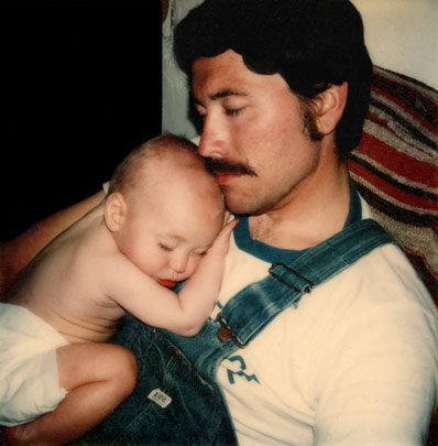 Steve with Nicole at 6 months